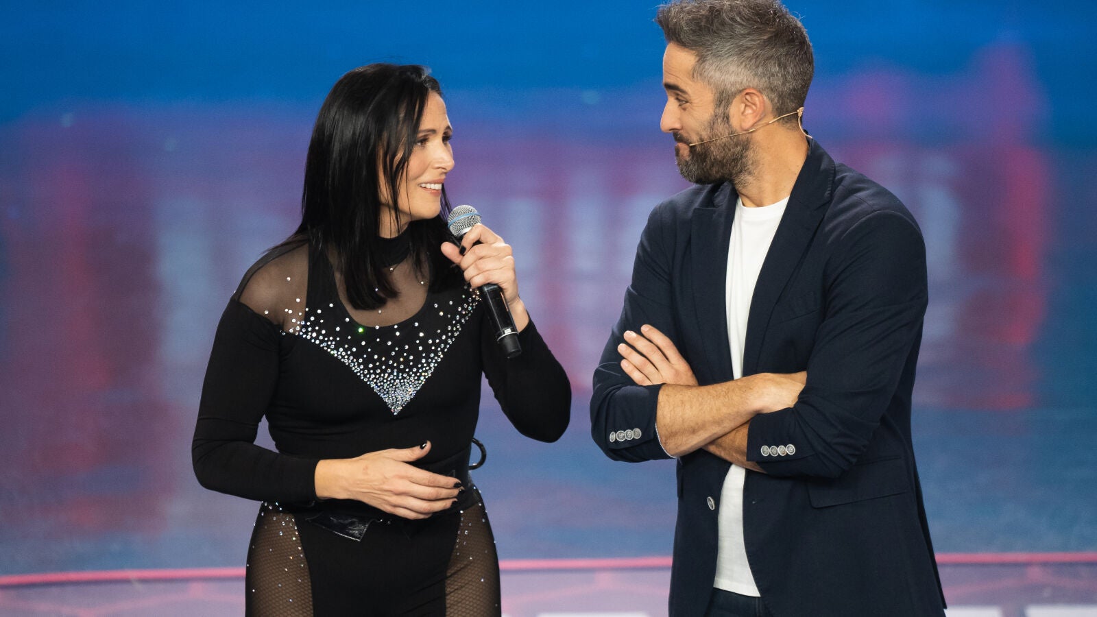 El chiste de Rosa López que descoloca a Roberto Leal: “Yo también te aprecio”
