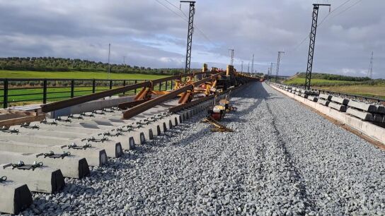 Obras de instalaci&oacute;n de Adif