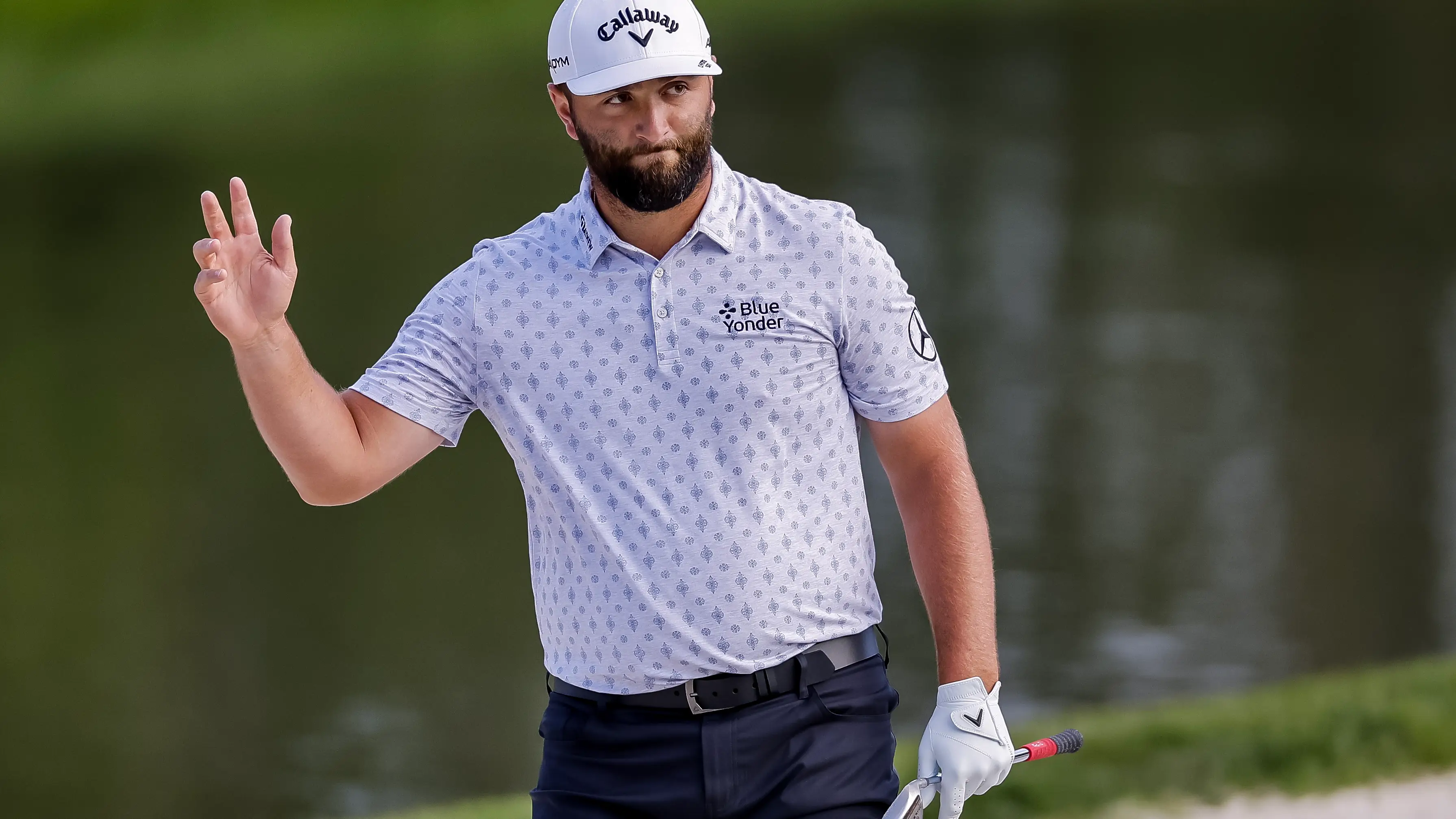 Jon Rahm, durante su primera ronda en el torneo The Players Jon Rahm, durante su primera ronda en el torneo The Players