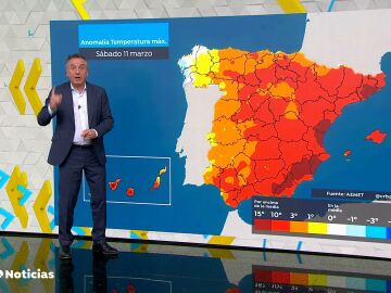 Roberto Brasero avisa de "calor histórico" para este fin de semana