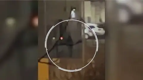 Momento del tiroteo Momento del tiroteo