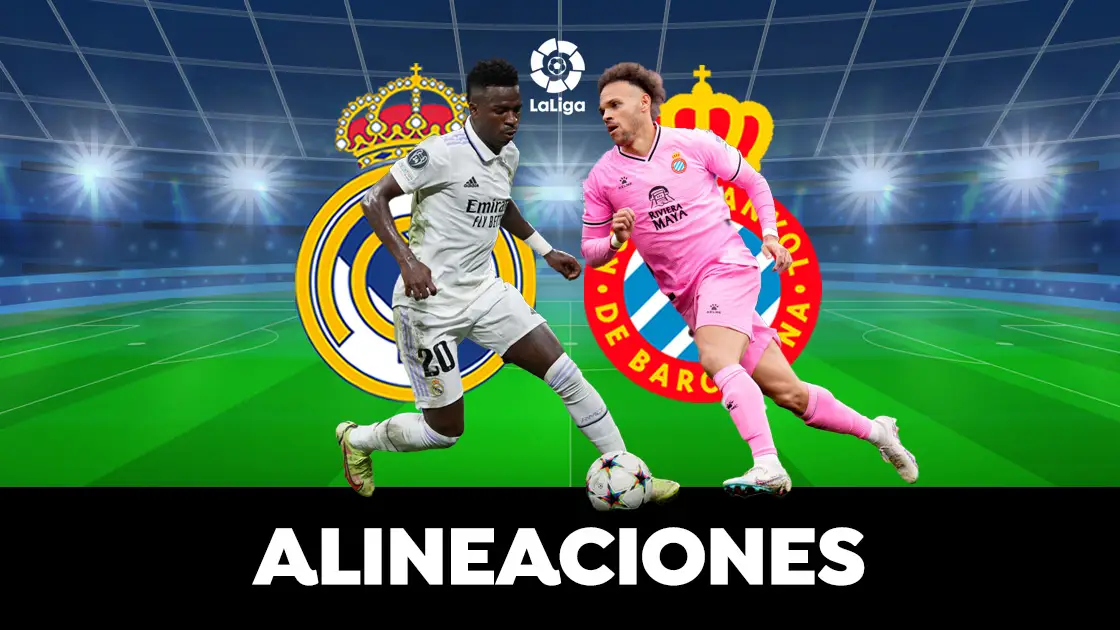 Real Madrid - Espanyol: posibles alineaciones del partido de LaLiga Real Madrid - Espanyol: posibles alineaciones del partido de LaLiga