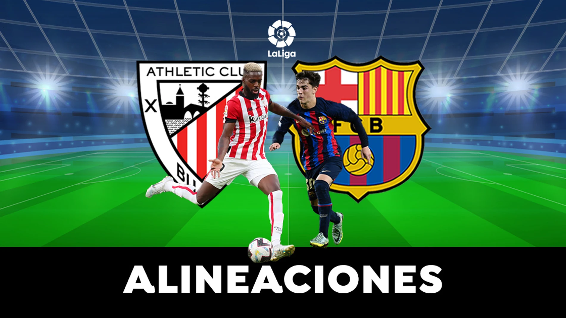 Alineación OFICIAL del Barcelona en el partido de hoy de LaLiga ante el  Athletic de Bilbao