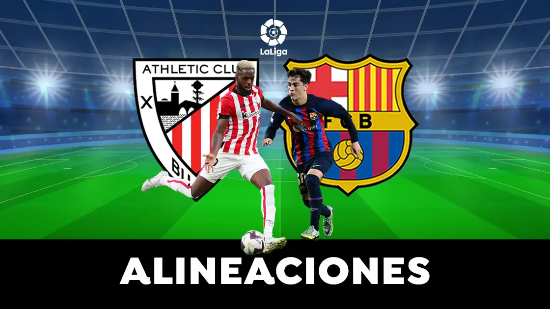 Alineación probable del Barcelona en el partido de hoy de LaLiga ante el Athletic de Bilbao Alineación probable del Barcelona en el partido de hoy de LaLiga ante el Athletic de Bilbao