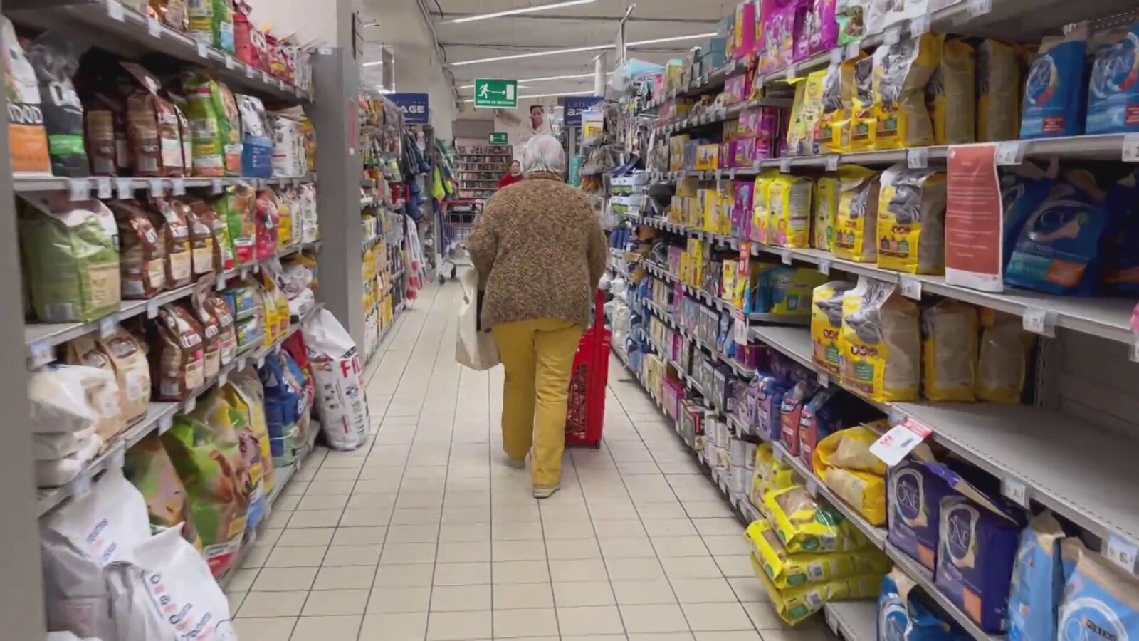 Francia y los supermercados acuerdan una cesta de la compra anti-inflación