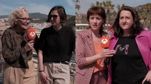 Elena Irureta, Marta Díaz de Lope, Pepa Aniorte y Carmen Flores de 'Los buenos modales' Elena Irureta, Marta Díaz de Lope, Pepa Aniorte y Carmen Flores de 'Los buenos modales'