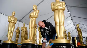 Los preparativos de los Oscar en Hollywood
