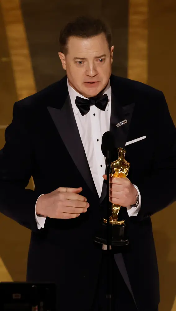 Brendan Fraser gana el Oscar a Mejor Actor por 'The Whale'