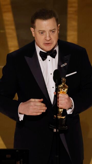 Brendan Fraser gana el Oscar a Mejor Actor por 'The Whale'