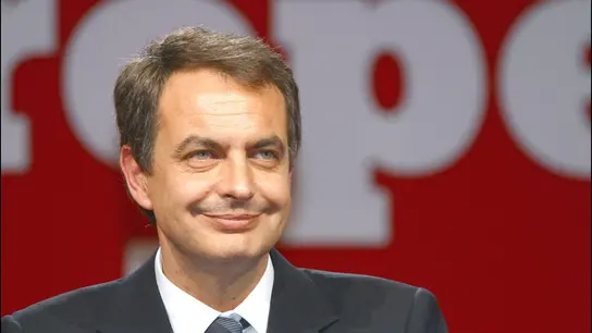 José Luis Rodríguez Zapatero, en 2004 José Luis Rodríguez Zapatero, en 2004