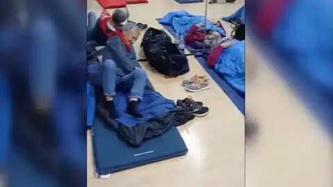 Pensionistas vascos, en huelga Pensionistas vascos, en huelga