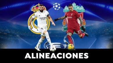 Real Madrid - Liverpool: Alineaciones OFICIALES del partido de octavos de Champions League