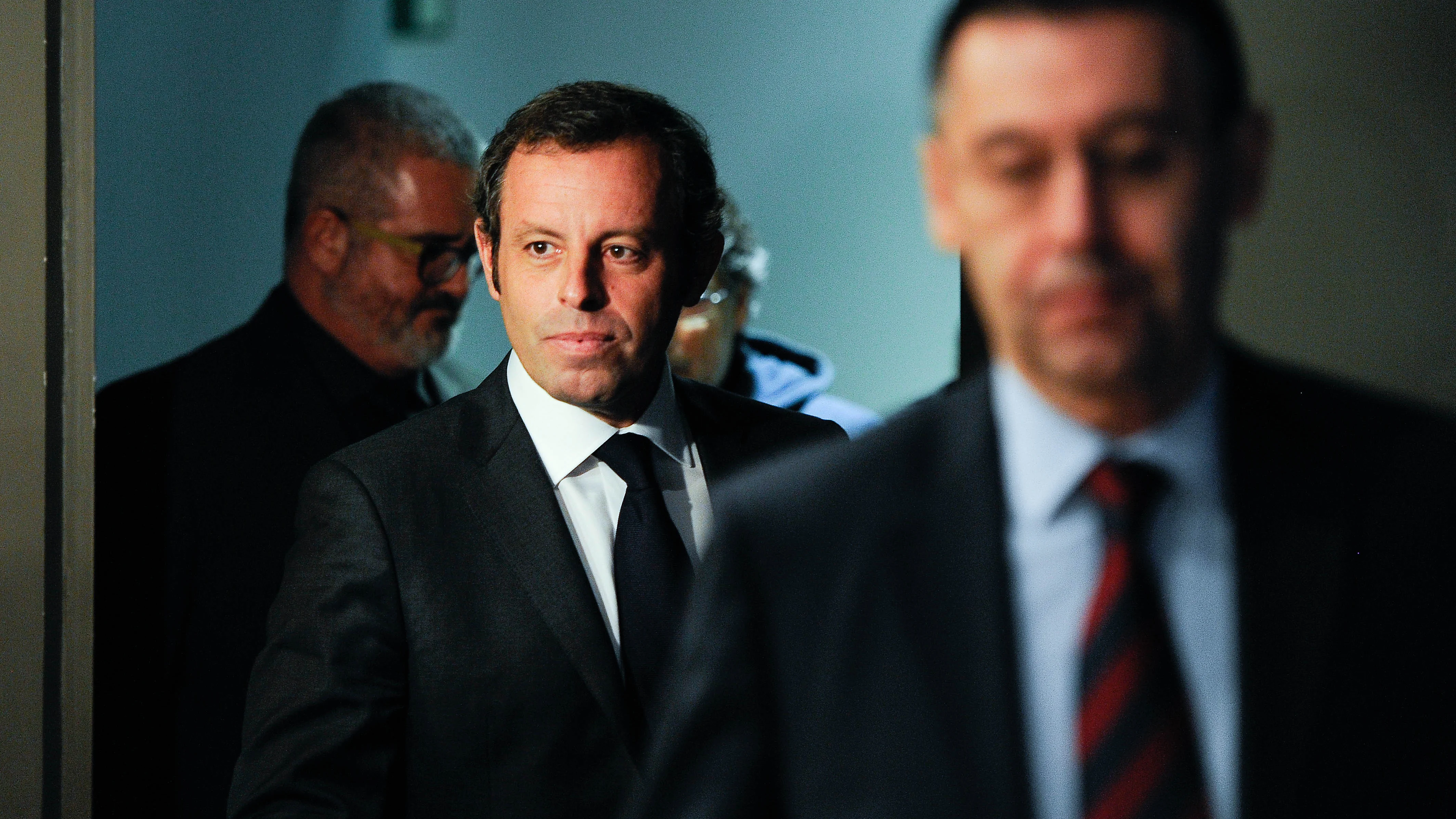 Sandro Rossell y Josep Maria Bartomeu en 2014 Sandro Rossell y Josep Maria Bartomeu en 2014