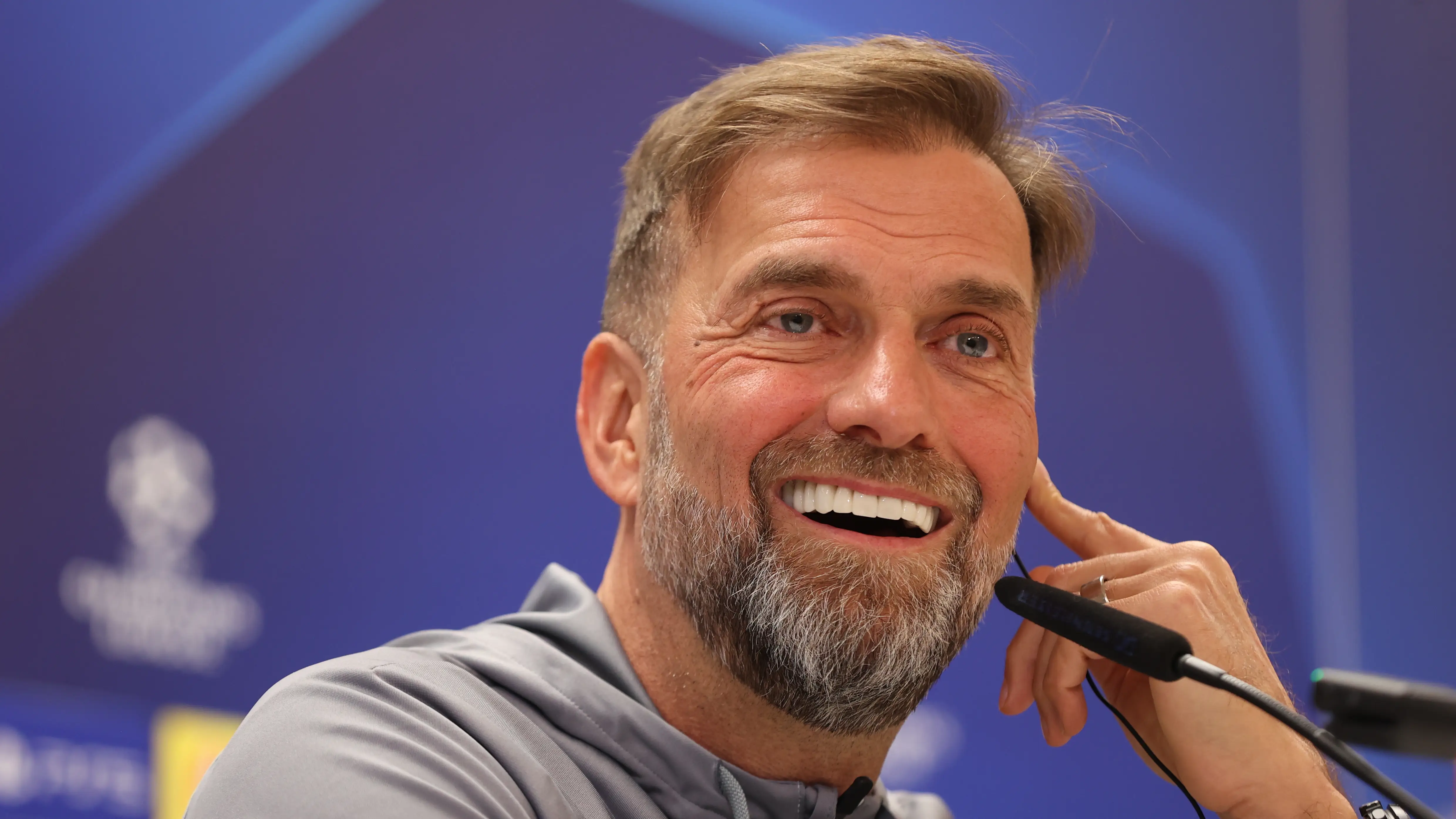 Jürgen Klopp, en su rueda de prensa en el Santiago Bernabéu Jürgen Klopp, en su rueda de prensa en el Santiago Bernabéu
