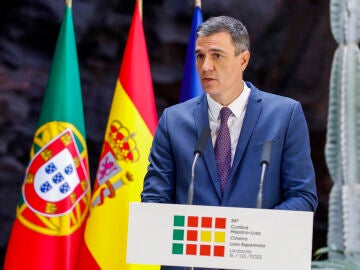 Pedro Sánchez en la Cumbre Hispano-Portuguesa