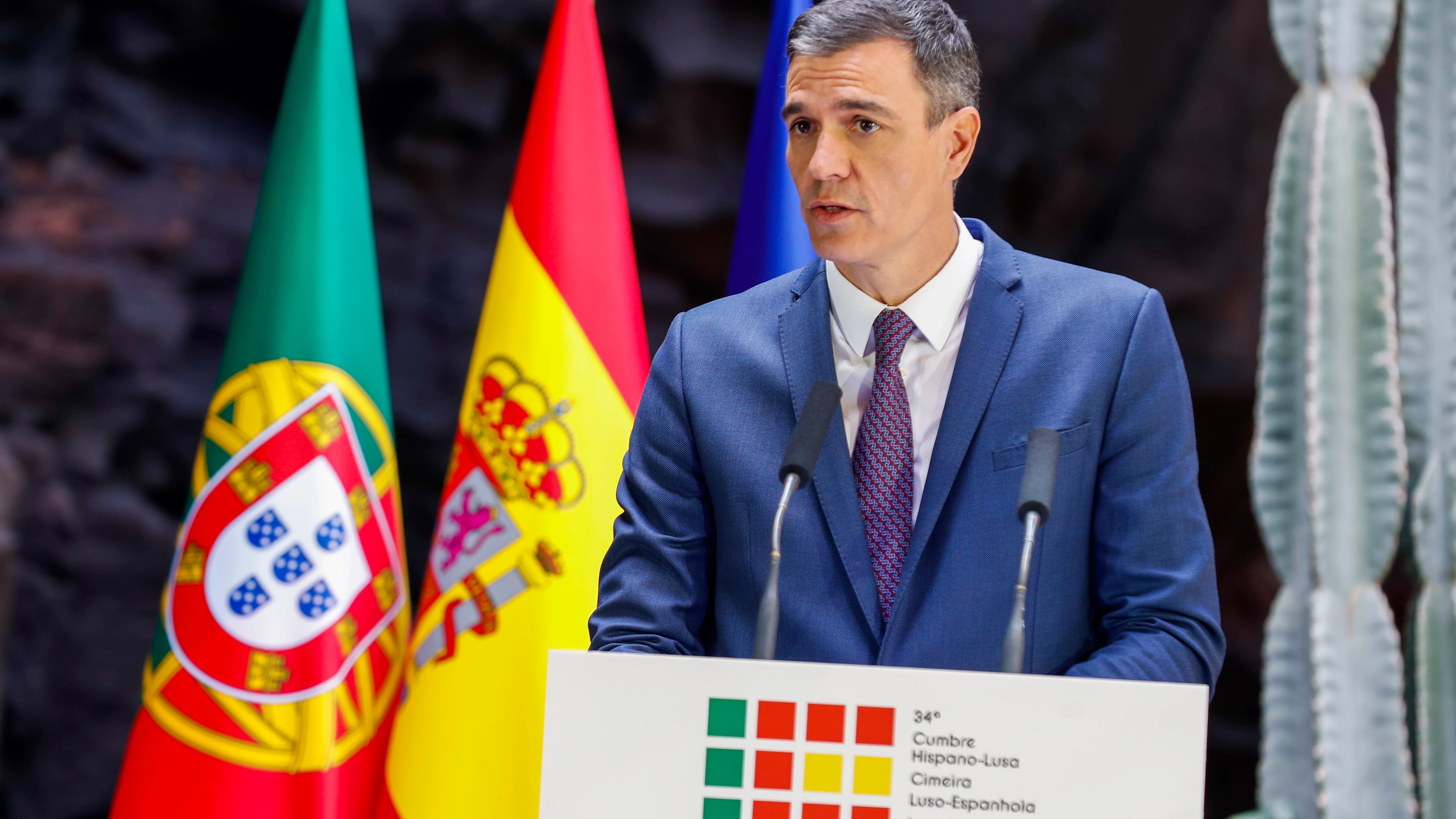 Pedro S&aacute;nchez en la Cumbre Hispano-Portuguesa