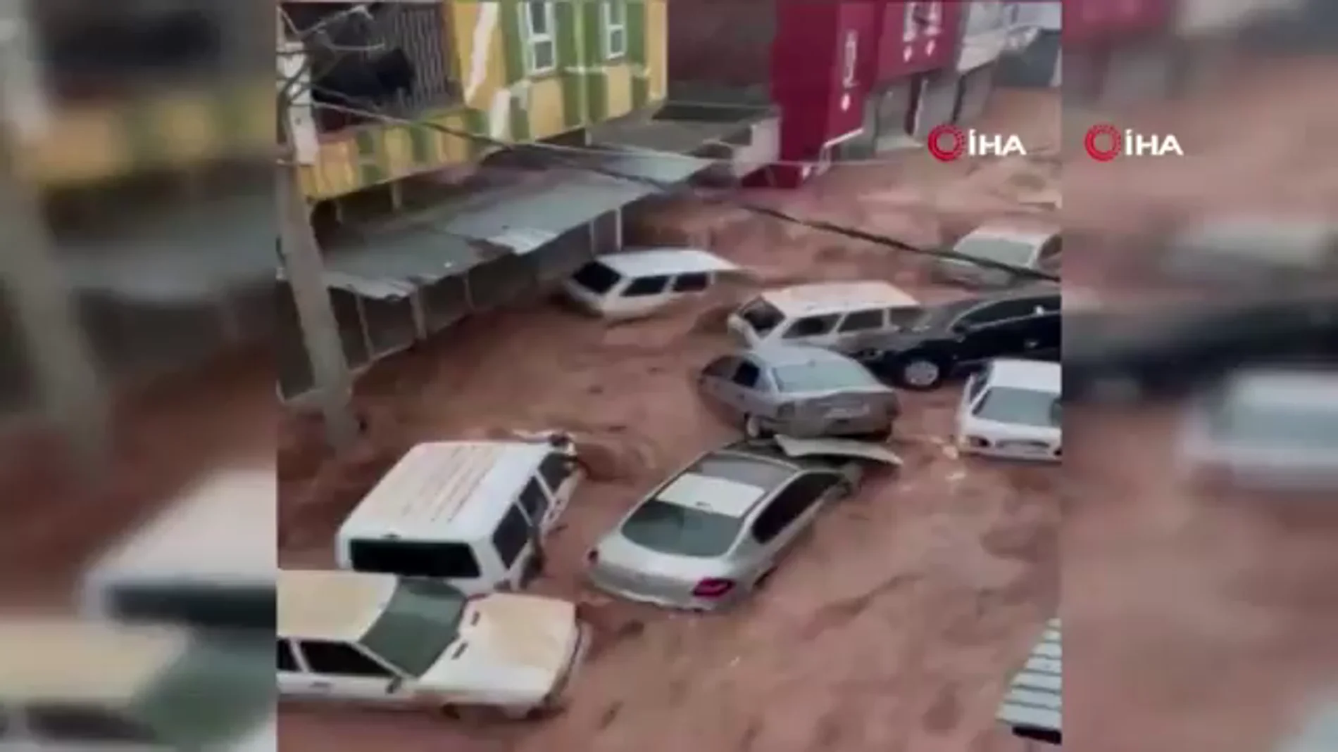 El vídeo de las inundaciones de Turquía en las zonas devastadas por los terremotos