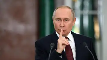 Vladimir Putin, durante una rueda de prensa en el Kremlin. Vladimir Putin, durante una rueda de prensa en el Kremlin.
