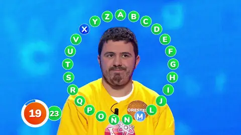 ¡Orestes sigue en racha! Con 23 aciertos, pone en jaque a Rafa en ‘El Rosco’ ¡Orestes sigue en racha! Con 23 aciertos, pone en jaque a Rafa en ‘El Rosco’