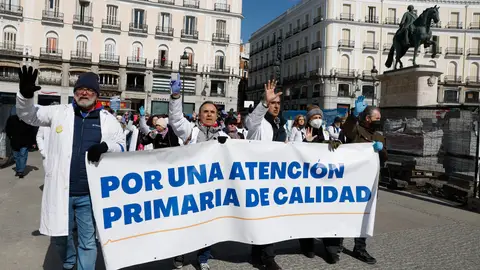 Imagen de una manifestación promovida por Amyts en Madrid