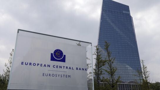 Sede del Banco Central Europeo en Fr&aacute;ncfort