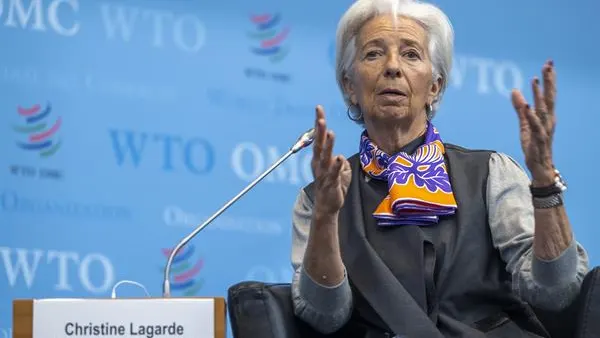 La presidenta del BCE, Christine Lagarde La presidenta del BCE, Christine Lagarde