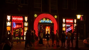 Barrio Rojo de &Aacute;msterdam