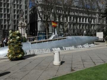 Réplica a escala real del submarino diseñado por el militar cartagenero Isaac Peral