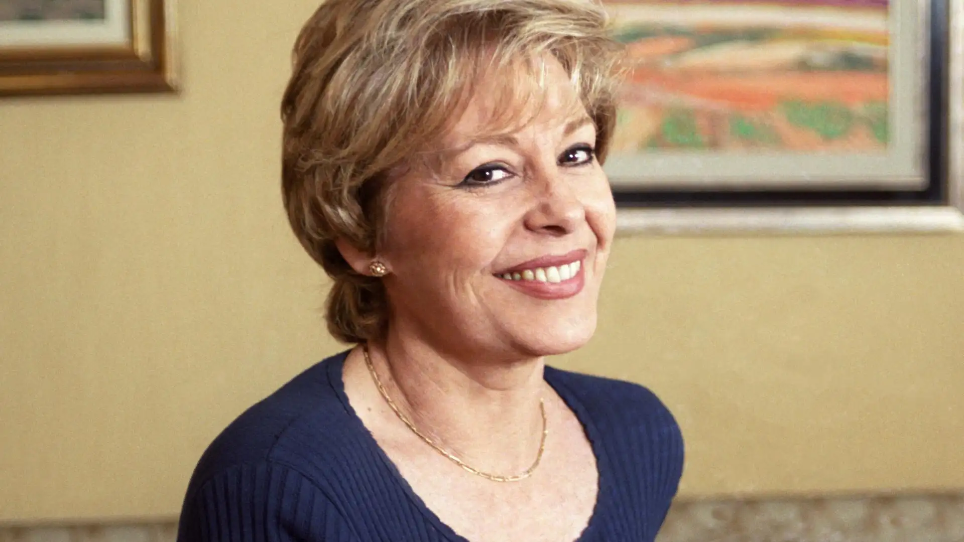 La actriz y presentadora Laura Valenzuela La actriz y presentadora Laura Valenzuela