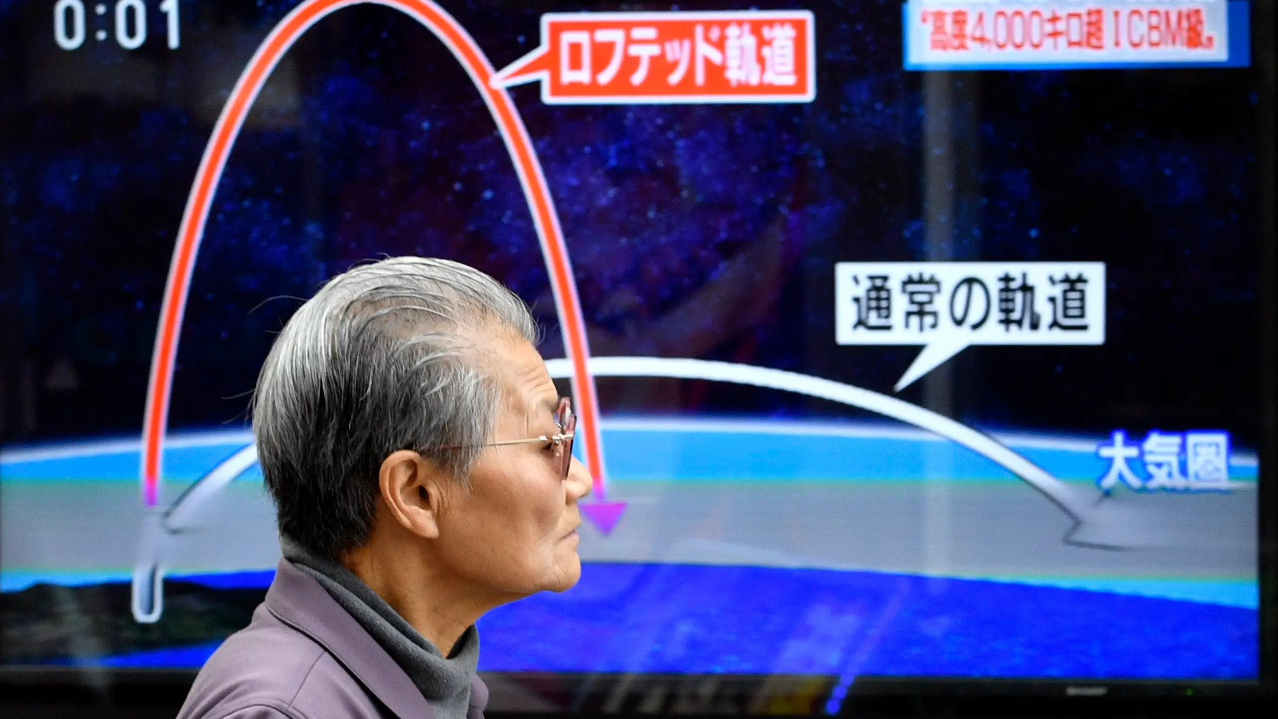 Corea del Norte lanza un misil balístico sobre Japón Corea del Norte lanza un misil balístico sobre Japón