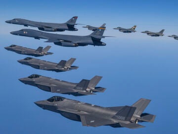Maniobras de las Fuerzas Aéreas de Seúl y Washington