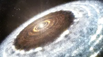 La estrella V883 Orionis La estrella V883 Orionis