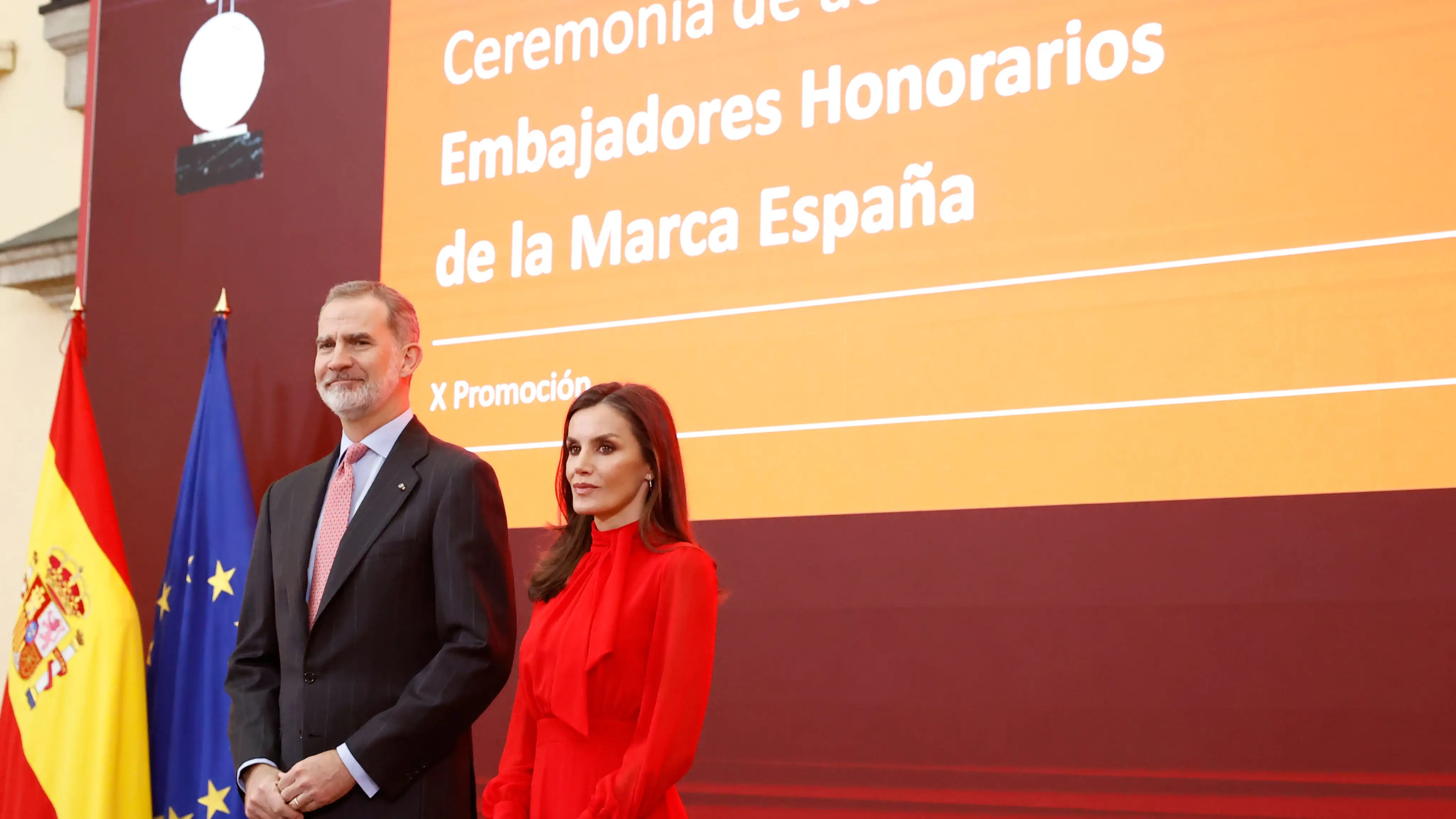 El rey Felipe VI y la reina Letizia