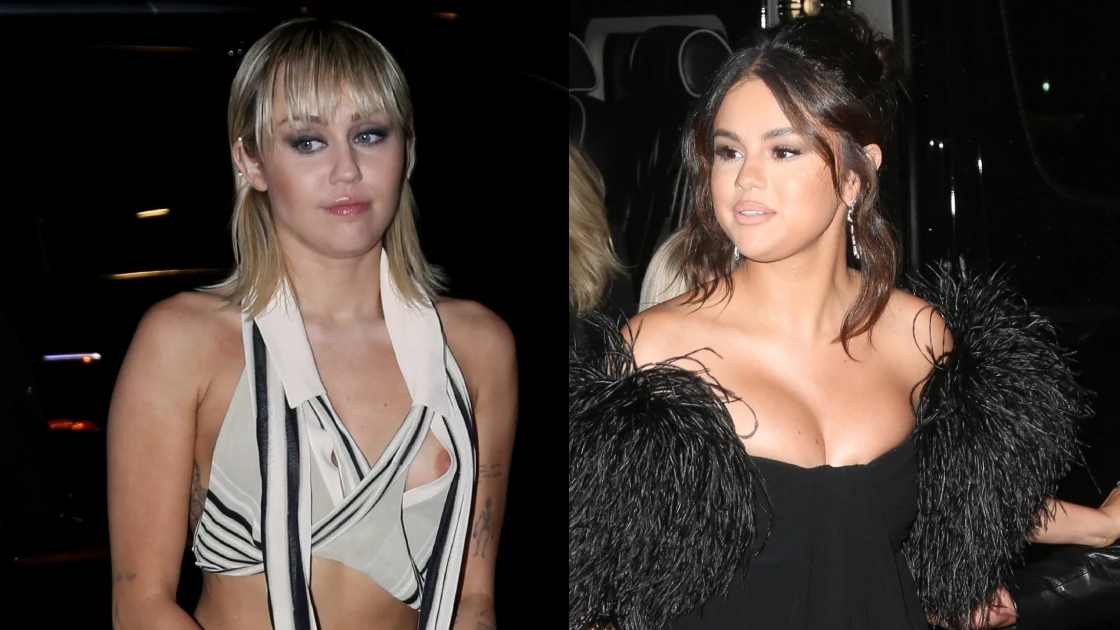 Miley Cyrus y Selena Gomez