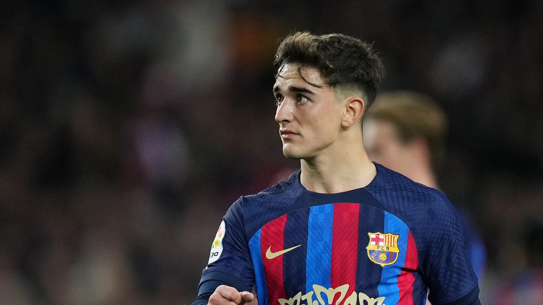 Gavi, en El Clásico contra el Real Madrid Gavi, en El Clásico contra el Real Madrid