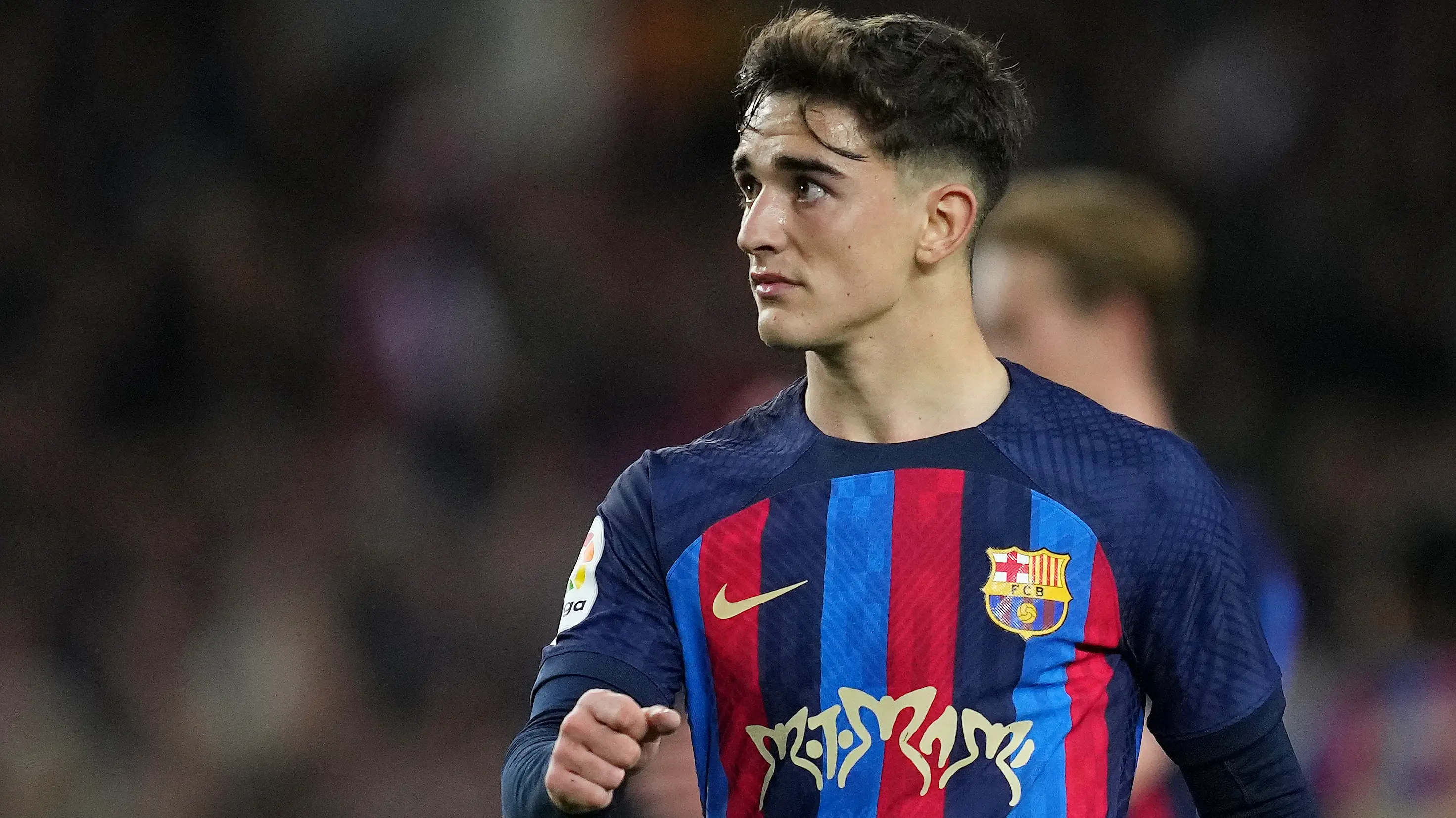 Gavi, en El Cl&aacute;sico contra el Real Madrid