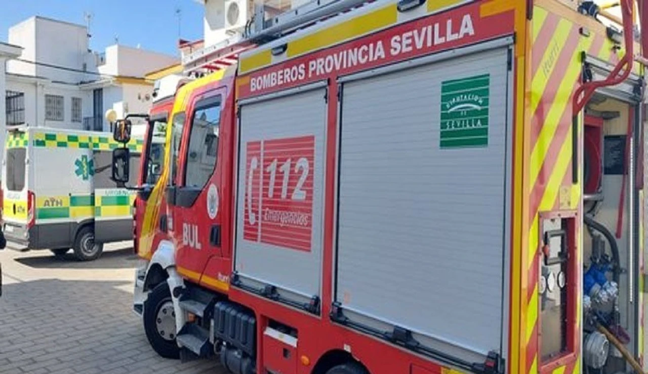Camión de bomberos de la provincia de Sevilla