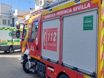 Camión de bomberos de la provincia de Sevilla