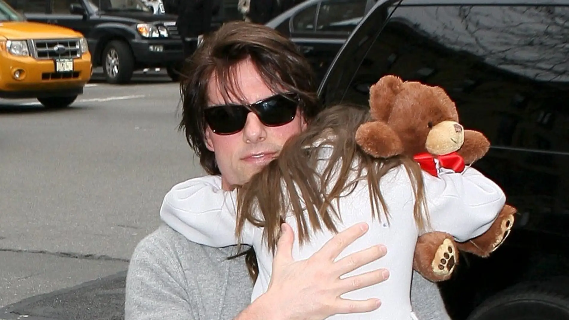 Tom Cruise con su hija con Katie Holmes, Suri