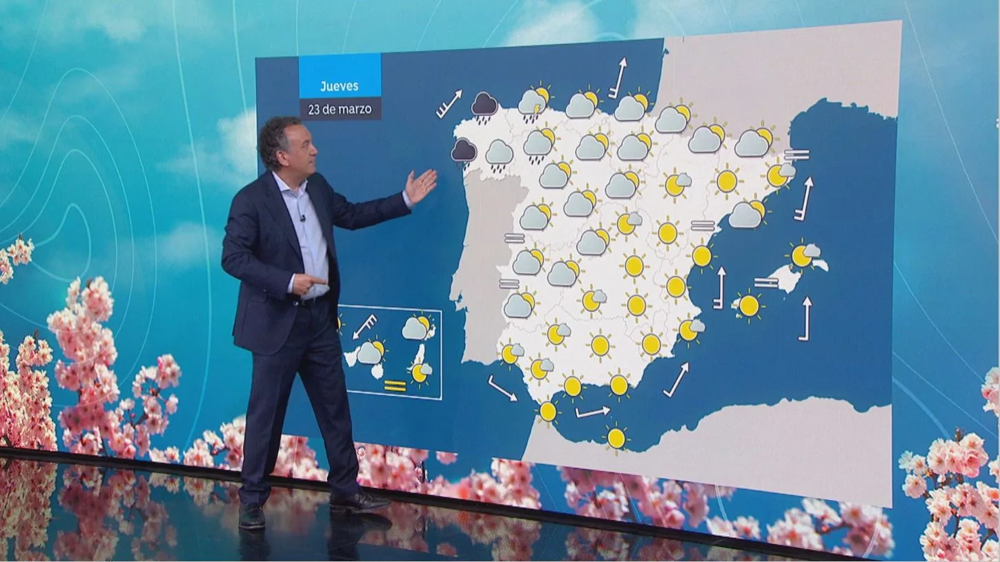 La previsi&oacute;n del tiempo de Roberto Brasero