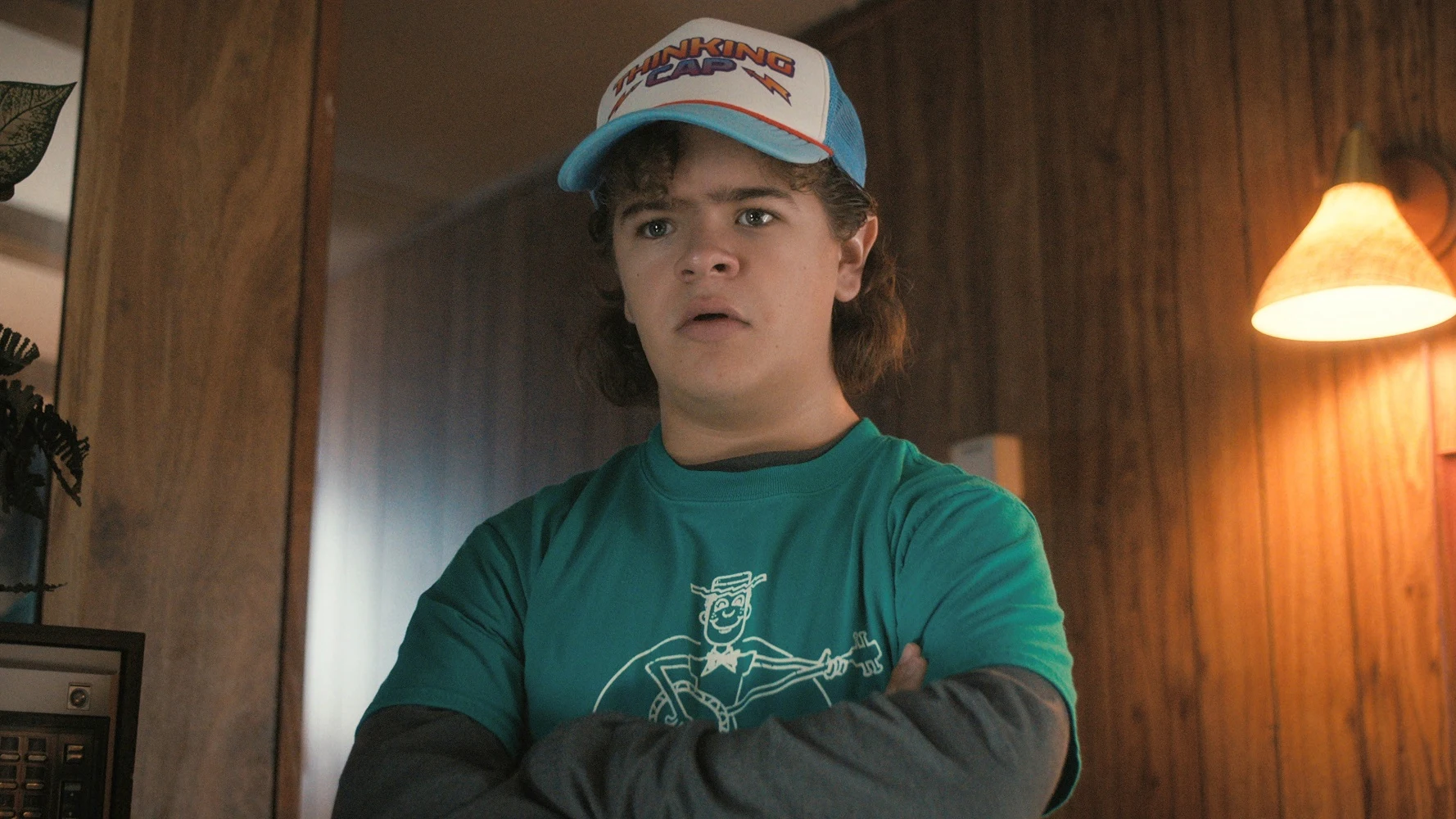 Gaten Matarazzo como Dustin en la temporada 4 de 'Stranger Things' Gaten Matarazzo como Dustin en la temporada 4 de 'Stranger Things'