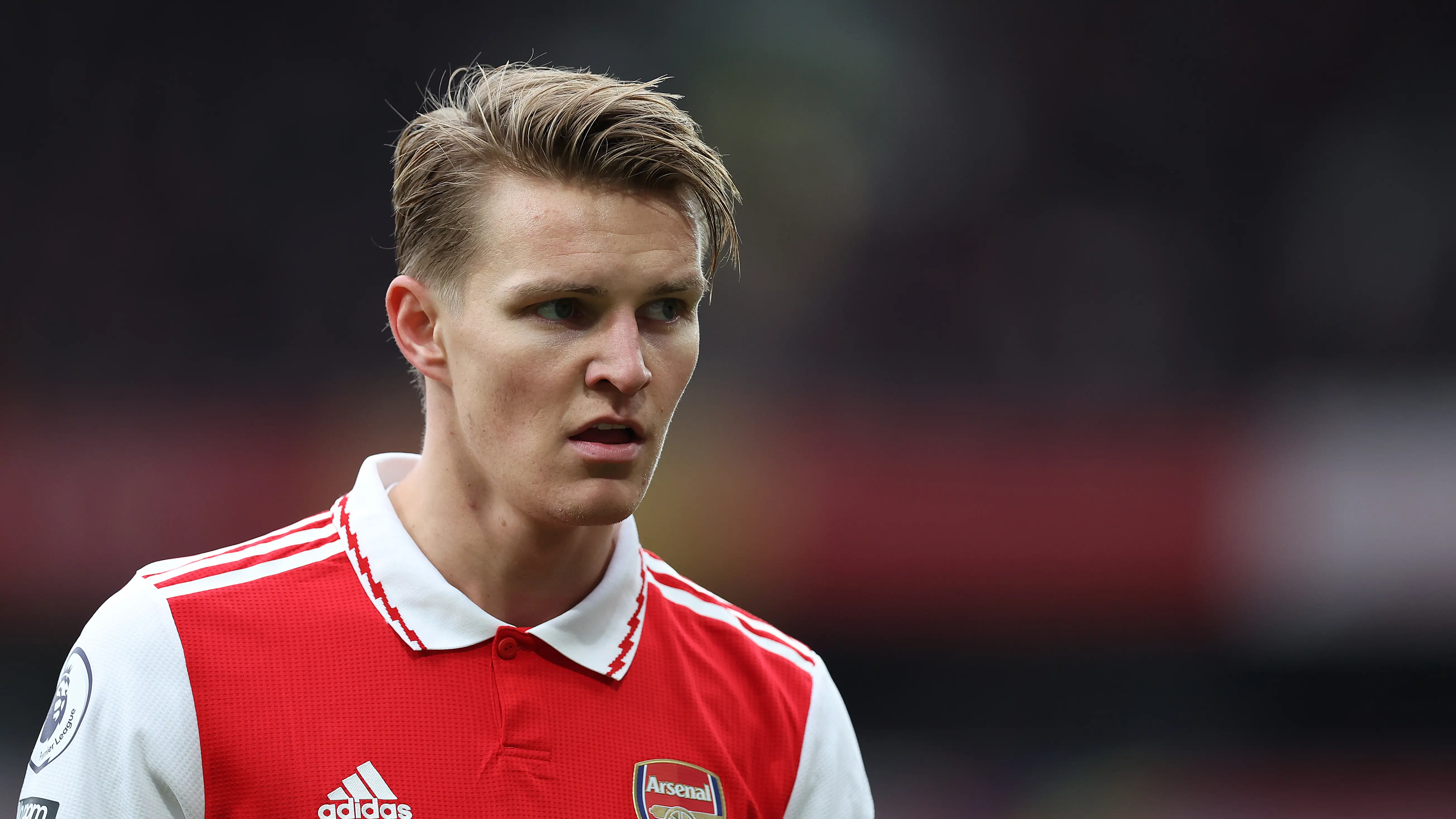 Odegaard, en un partido con el Arsenal Odegaard, en un partido con el Arsenal