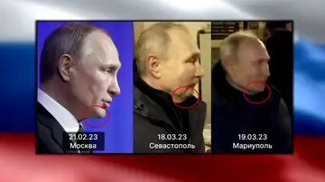 Acusan a Putin de enviar un doble a Mariúpol Acusan a Putin de enviar un doble a Mariúpol