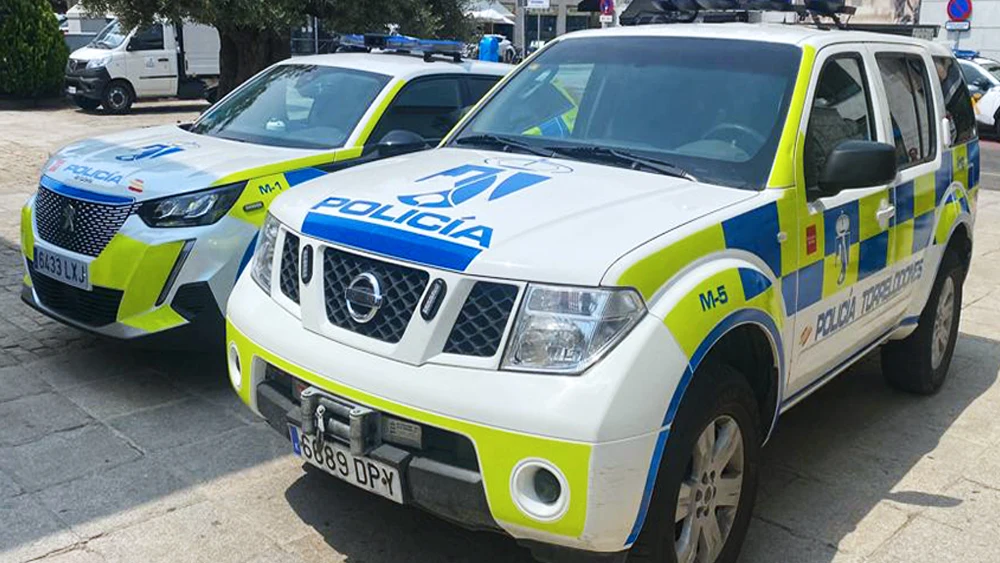 Coche de polic&iacute;a local Torrelodones