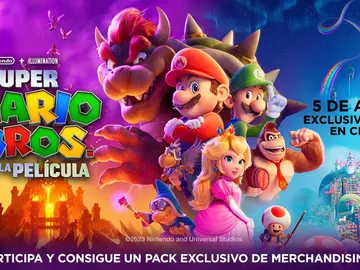 CONCURSO: Consigue un pack de merchandising de 'Super Mario Bros. La Película' CONCURSO: Consigue un pack de merchandising de 'Super Mario Bros. La Película'