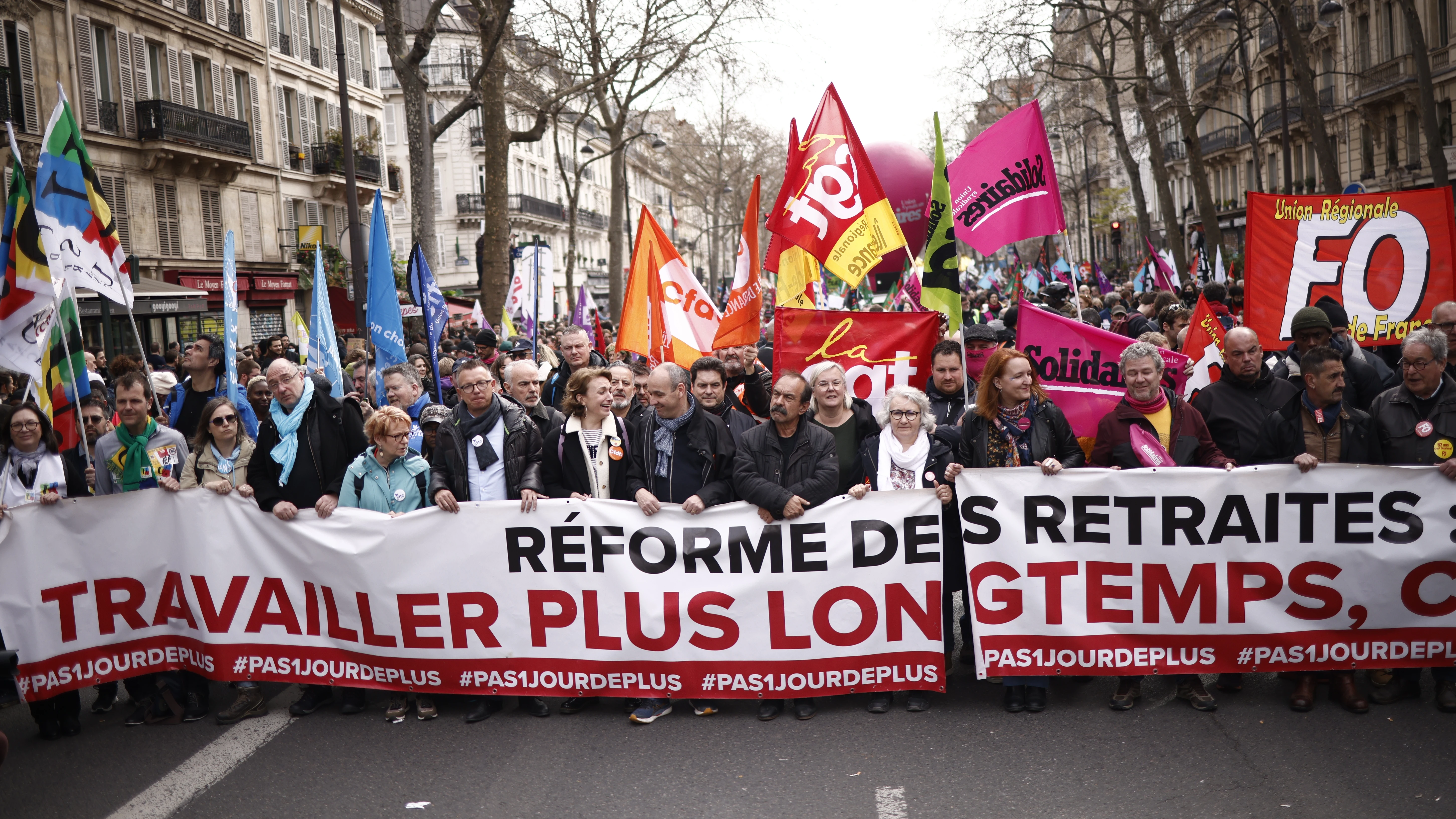 Huelga en Francia contra la reforma de las pensiones Huelga en Francia contra la reforma de las pensiones