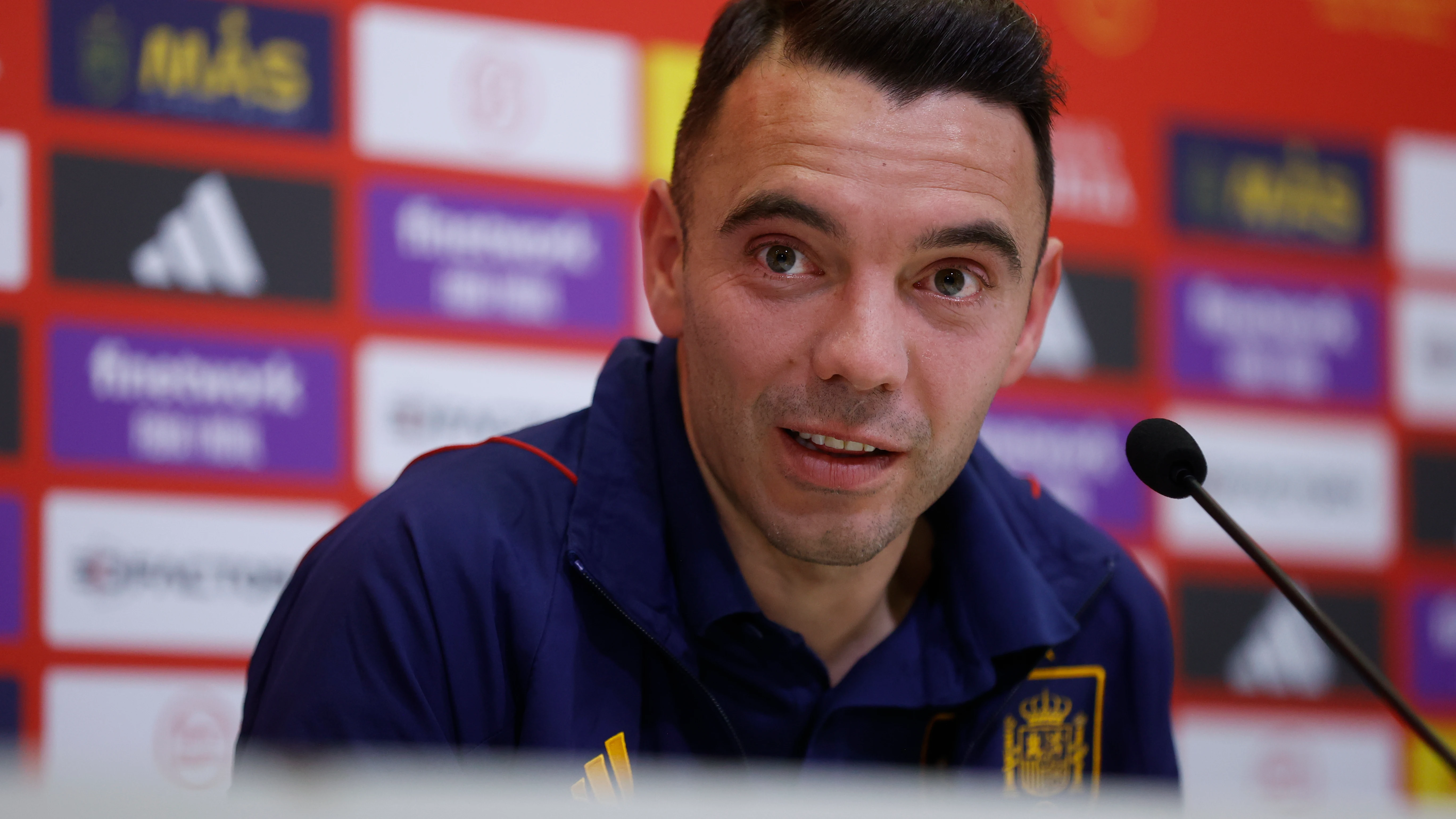 Iago Aspas, en rueda de prensa Iago Aspas, en rueda de prensa