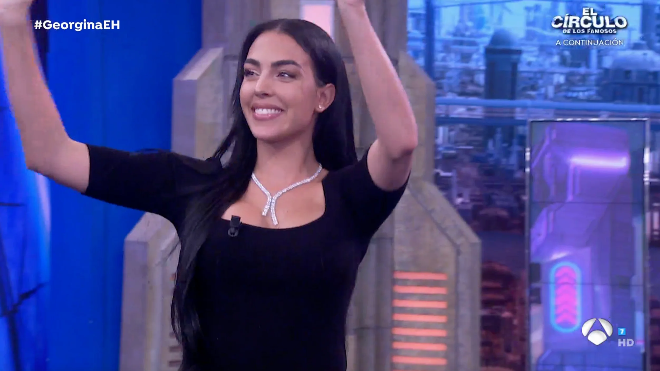 Georgina Rodríguez en 'El Hormiguero' Georgina Rodríguez en 'El Hormiguero'
