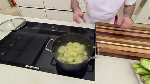 Cuécelas durante 10 minutos Cuécelas durante 10 minutos