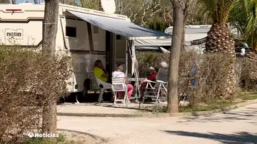 Los campings de España sobreviven al invierno gracias al turismo de los extranjeros jubilados Los campings de España sobreviven al invierno gracias al turismo de los extranjeros jubilados